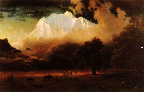 Mount Adams, Washington, Albert Bierstadt